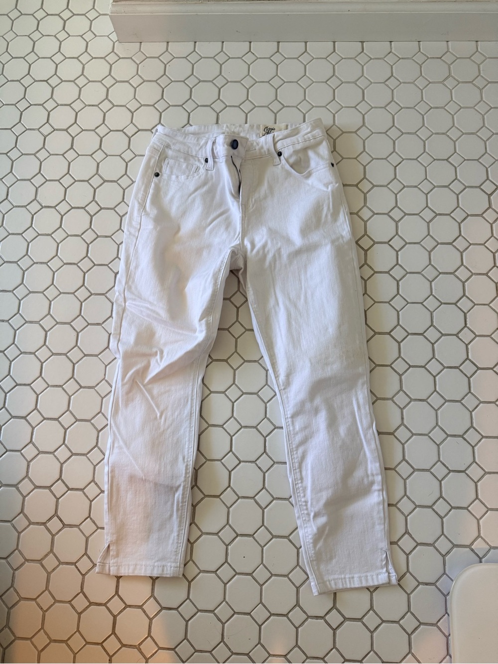 Women's White Skinny Jeans